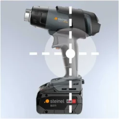 Steinel Akku-Heißluftgebläse "MH5", Grundset, Inkl. Akku Und Ladegerät -Bau Zauber Verkaufsgeschäft akku heissluftgeblaese 1058717 czm