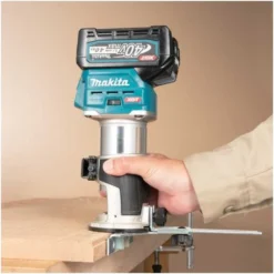 Makita Akku-Multifunktionsfräse 40V Max., 6/8 Mm, 10.000-31.000 Min, Inkl. Zubehör, MAKPAC -Bau Zauber Verkaufsgeschäft akku oberfraese 1469880 czm