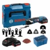 Bosch Akku-Multi-Cutter GOP 18V-28, 2 X Akku, Ladegerät, Zubehör, L-BOXX