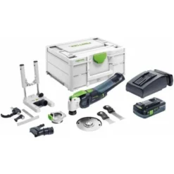 Festool Akku-Oszillierer OSC 18 HPC 4,0 EI-Set VECTURO, Akku-Pack, Ladegerät, Zubehör, Systainer