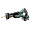 Metabo Akku-Säbelsäge SSE 18 LTX BL, MetaBOX 145 L, 18V 2x5.2Ah Li-Power + ASC 55 -Bau Zauber Verkaufsgeschäft akku saebelsaege 1353885 czm