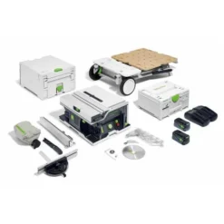 Festool Akku-Tischkreissäge CSC SYS 50 EBI-Set, Mit Energie-Set