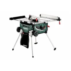 Metabo Akku-Tischkreissäge TS 36-18 LTX BL 254, Mit Untergestell Und Trolleyfunktion, Karton