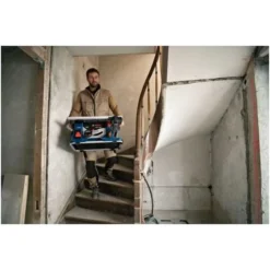 Bosch Akku-Tischkreissäge BITURBO GTS 18V-216, 1 X Sägeblatt, Arbeitstisch, Zubehör, Im Karton -Bau Zauber Verkaufsgeschäft akku tischkreissaege 995103 czm