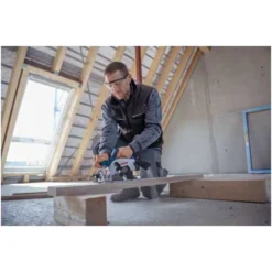 Bosch Akku-Kreissäge GKS 18V-57-2 L, Incl. Zubehör, 2 X Akku, Schnellladegerät, L-BOXX Mit Einlage -Bau Zauber Verkaufsgeschäft bosch akku handkreissaege 1473161 czm 2