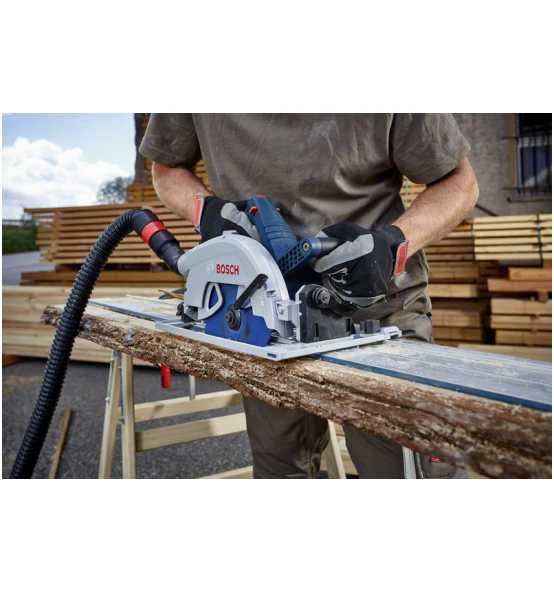 Bosch Akku-Handkreissäge BITURBO GKS 18V-68 GC, 2 X Akku, Ladegerät, Zubehör, L-BOXX Mit Einlage 10 Bosch Akku-Handkreissäge BITURBO GKS 18V-68 GC, 2 X Akku, Ladegerät, Zubehör, L-BOXX Mit Einlage – Bild 8