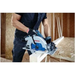 Bosch Akku-Handkreissäge BITURBO GKS 18V-68 GC, Kreissägeblatt, Anschlag, L-BOXX Mit Einlage -Bau Zauber Verkaufsgeschäft bosch akku handkreissaege 608704 czm