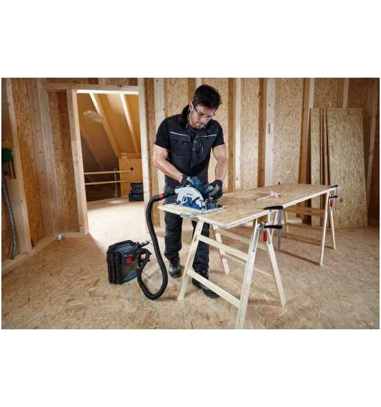 Bosch Akku-Handkreissäge BITURBO GKS 18V-68 GC, 2 X Akku, Ladegerät, Zubehör, L-BOXX Mit Einlage 14 Bosch Akku-Handkreissäge BITURBO GKS 18V-68 GC, 2 X Akku, Ladegerät, Zubehör, L-BOXX Mit Einlage – Bild 12