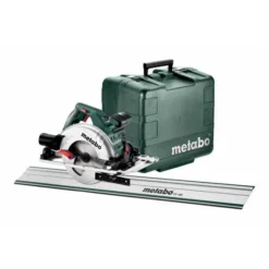 Metabo Handkreissäge KS 55 FS Set, Mit Führungsschiene FS 160, Kunststoffkoffer