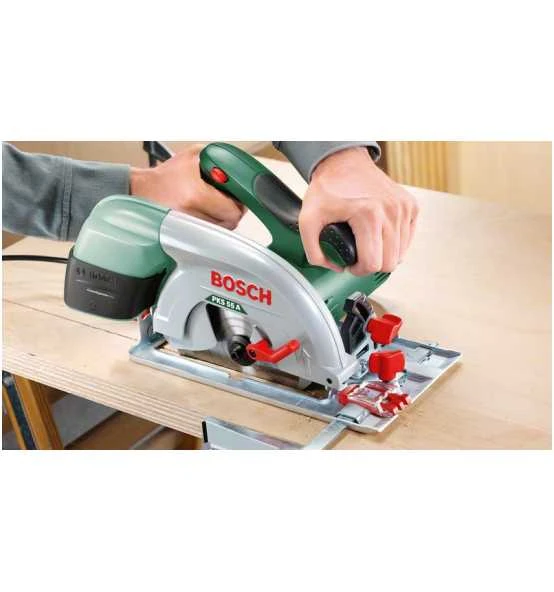 Bosch Handkreissäge Handsäge PKS 55 A In Clean System Box 6 Bosch Handkreissäge Handsäge PKS 55 A In Clean System Box – Bild 4