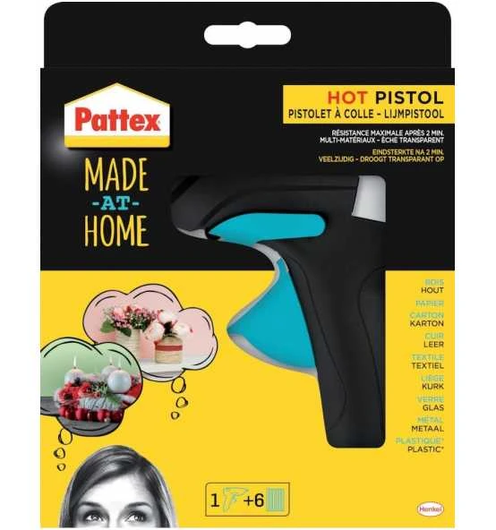 Henkel Heißklebepistole HOT PISTOL PMHHS + 6 X 20g Heißklebesticks 3 Henkel Heißklebepistole HOT PISTOL PMHHS + 6 X 20g Heißklebesticks