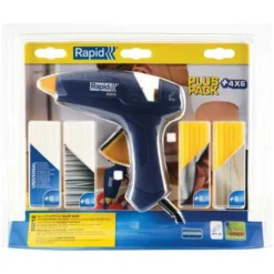 Rapid Klebepistole EG212 Set Mit Kleber, Blister -Bau Zauber Verkaufsgeschäft elektro heissklebepistole 772240 czm