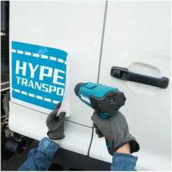 Makita Heißluftgebläse 1.800 W, 250/550 L/min, 50-600° C -Bau Zauber Verkaufsgeschäft elektro heissluftgeblaese 1468002 czm