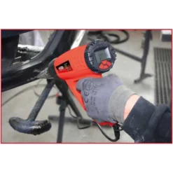 KS Tools Heißluftgebläsepistolen-Satz, Digital, 5-tlg. -Bau Zauber Verkaufsgeschäft elektro heissluftgeblaese 408880 czm