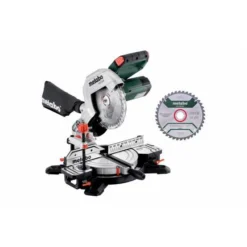 Metabo Kappsäge KS 216 M Set, Mit 2. Hartmetall-Sägeblatt, Karton