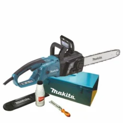 Makita Elektro-Kettensäge 2.000 W, 14 M/s, 35 Cm, Zubehör, Metallkoffer