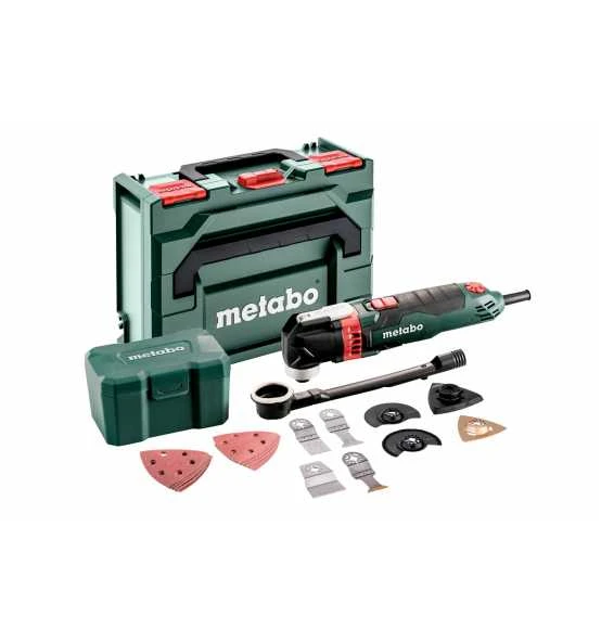 Metabo Multitool MT 400 Quick Set, Für Holz Fliesen, MetaBOX 145 3 Metabo Multitool MT 400 Quick Set, Für Holz Fliesen, MetaBOX 145