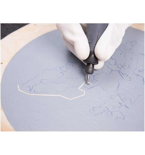 Dremel Multifunktionswerkzeug Set Zur Holzbearbeitung (681), 20-tlg. 5 Dremel Multifunktionswerkzeug Set Zur Holzbearbeitung (681), 20-tlg. – Bild 3