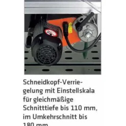 ELMAG Steintrennmaschine PRIME 200-SET, Inkl. Diamantscheibe Ø 350 Mm -Bau Zauber Verkaufsgeschäft elektro steintrennmaschine 1484062 czm