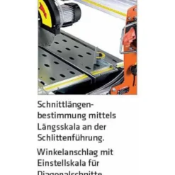 ELMAG Steintrennmaschine PRIME 85-SET, Inkl. Diamantscheibe Ø 350 Mm -Bau Zauber Verkaufsgeschäft elektro steintrennmaschine 1489670 czm