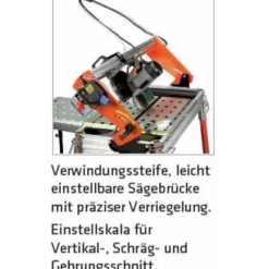 ELMAG Steintrennmaschine PRIME 200-SET, Inkl. Diamantscheibe Ø 350 Mm -Bau Zauber Verkaufsgeschäft elektro steintrennmaschine 1491310 czm