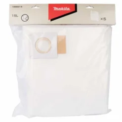 Makita Filtersack, 15 L, 5 Stk. -Bau Zauber Verkaufsgeschäft filterbeutel fuer staubsauger 1459590 czm