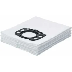 Kärcher 4 Stk. Vliesfilterbeutel KFI487, Für WD 4, WD 5, WD 6