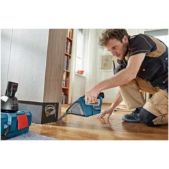 Bosch Akku-Sauger GAS 12V, Solo Version, Mit Flachfaltenfilter, L-BOXX -Bau Zauber Verkaufsgeschäft handstaubsauger akku 527205 czm 2