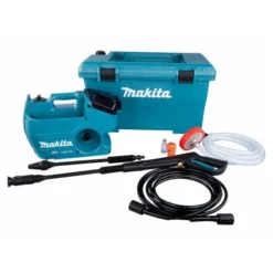 Makita Akku-Hochdruckreiniger 2x18V, 80 Bar, 380 L/h -Bau Zauber Verkaufsgeschäft hochdruckreiniger akku 1465070 czm