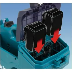 Makita Akku-Hochdruckreiniger 2x18V, 80 Bar, 380 L/h -Bau Zauber Verkaufsgeschäft hochdruckreiniger akku 1465071 czm