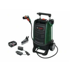 Bosch Akku-Reinigungsgerät Für Den Außenbereich Fontus 18V, Akkupack, Ladegerät, Zubehör