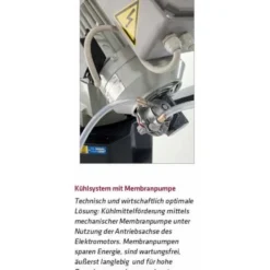 ELMAG Metall-Kreissägemaschine MKS 250 RLSS-N, 40/80 Upm -Bau Zauber Verkaufsgeschäft kreissaegemaschine 1492623 czm 5