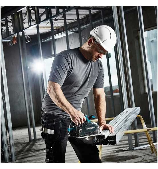 Makita Akku-Metallhandkreissäge 18V, 150 Mm, 4.200 Min, Akku, Ladegerät, Zubehör, MAKPAC 5 Makita Akku-Metallhandkreissäge 18V, 150 Mm, 4.200 Min, Akku, Ladegerät, Zubehör, MAKPAC – Bild 3