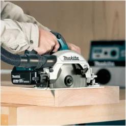 Makita Akku-Handkreissäge 18V, 57 Mm, Akku, Ladegerät, Zubehör, MAKPAC, AWS -Bau Zauber Verkaufsgeschäft makita akku handkreissaege 1465031 czm 1