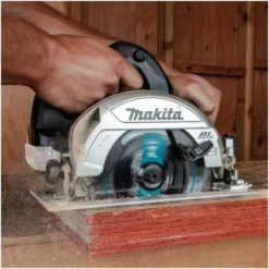 Makita Akku-Handkreissäge 18V, 57 Mm, Akku, Ladegerät, Zubehör, MAKPAC, AWS -Bau Zauber Verkaufsgeschäft makita akku handkreissaege 1465033 czm 1