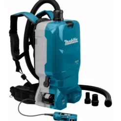 Makita Akku-Rucksackstaubsauger DVC665, 2x18V, 110 Mbar, 6 L (ohne Akku, Ohne Ladegerät) -Bau Zauber Verkaufsgeschäft rueckensauger akku 1466434 czm