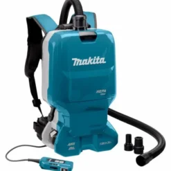 Makita Akku-Rucksackstaubsauger DVC665, 2x18V, 110 Mbar, 6 L (ohne Akku, Ohne Ladegerät) -Bau Zauber Verkaufsgeschäft rueckensauger akku 1466436 czm