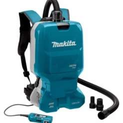 Makita Akku-Rucksackstaubsauger DVC665, 2x18V, 110 Mbar, 6 L (ohne Akku, Ohne Ladegerät) -Bau Zauber Verkaufsgeschäft rueckensauger akku 1466446 czm