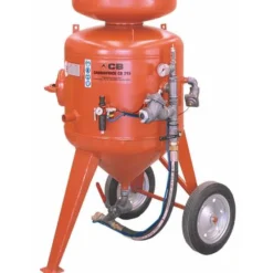 ELMAG Sandstrahlgerät Modell CB 215-F-D3, Mit Schlauch 32x48mm / 10m, M06 &Start-Stop-Fernbedienung (Remote-Control)