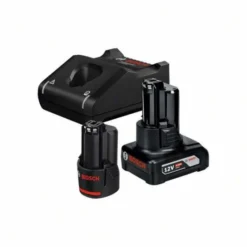 Bosch Akku Starter-Set: 1 X GBA 12 Volt, 2.0 Ah, 1 X GBA 12 Volt, 4.0 Ah, Ladegerät GAL 12V-40