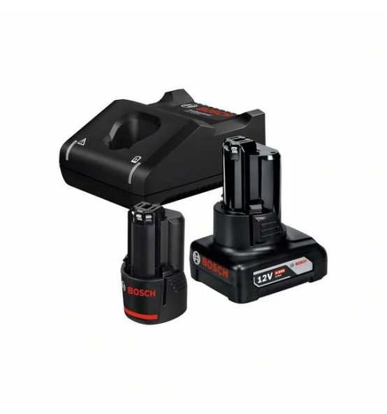 Bosch Akku Starter-Set: 1 X GBA 12 Volt, 2.0 Ah, 1 X GBA 12 Volt, 4.0 Ah, Ladegerät GAL 12V-40 3 Bosch Akku Starter-Set: 1 X GBA 12 Volt, 2.0 Ah, 1 X GBA 12 Volt, 4.0 Ah, Ladegerät GAL 12V-40