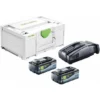 Festool Energie-Set SYS 18V 2x8,0/SCA16 -Bau Zauber Verkaufsgeschäft sets akku ladegeraet 1377631 czm