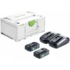 Festool Energie-Set SYS 18V 2x4,0/TCL 6 DUO -Bau Zauber Verkaufsgeschäft sets akku ladegeraet 1377632 czm