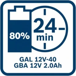 Bosch Akku Starter-Set: 2 X GBA 12 Volt, 2.0 Ah Und GAL 12V-40, Im Karton -Bau Zauber Verkaufsgeschäft sets akku ladegeraet 1419080 czm 1