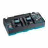 Makita Doppel-Schnellladegerät DC40RB XGT, 40V Max. -Bau Zauber Verkaufsgeschäft sets akku ladegeraet 1459086 czm