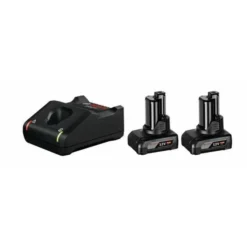 Bosch Akku Starter-Set: 2 X GBA 12 Volt, 6.0 Ah Und GAL 12V-40