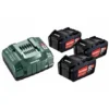 Metabo Basis-Set 3 X 5.2 Ah -Bau Zauber Verkaufsgeschäft sets akku ladegeraet 633666 czm