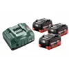 Metabo Basis-Set 3 X LiHD 5.5 Ah -Bau Zauber Verkaufsgeschäft sets akku ladegeraet 633676 czm