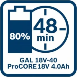Bosch Akku Starter-Set: 2 X ProCORE 18 Volt, 4.0 Ah Und GAL 18V-40 -Bau Zauber Verkaufsgeschäft sets akku ladegeraet 636147 czm 1