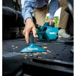 Makita Akku-Staubsauger 18V, 54 Mbar, 0,5 L, Inkl. Zubehör, Halter -Bau Zauber Verkaufsgeschäft trockensauger akku 1464269 czm